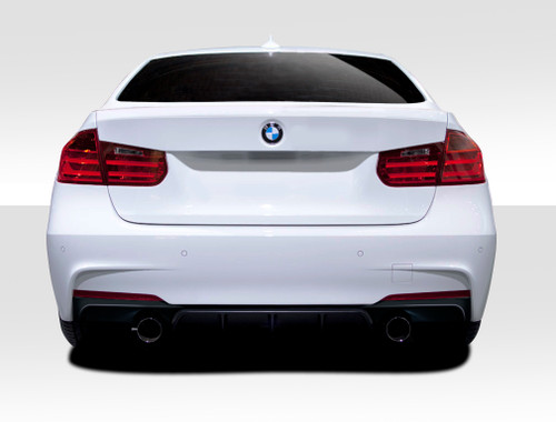 2012-2018 BMW 3 Series F30 Duraflex M Performance Look Rear Diffuser 1 Piece ( will only fit M Sport bumpers ) (S)