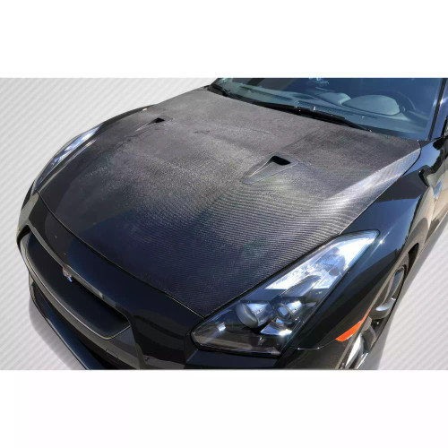 2009-2016 Nissan GT-R R35 Carbon Creations OER Look Hood 1 Piece