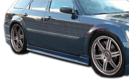 2005-2010 Dodge Magnum Chrysler 300 300C Duraflex Quantum Side Skirts Rocker Panels 2 Piece