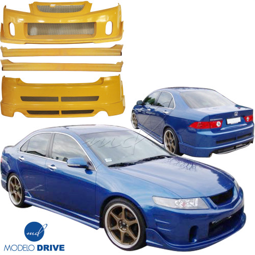 ModeloDrive FRP BC2 Body Kit 4pc > Acura TSX CL9 2004-2008 - image 1