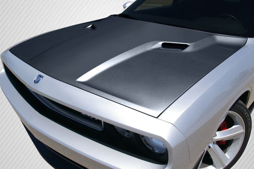 2008-2023 Dodge Challenger Carbon Creations SRT Look Hood 1 Piece
