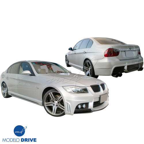 ModeloDrive FRP WAL BISO Body Kit 4pc > BMW 3-Series E90 2007-2010> 4dr - image 1