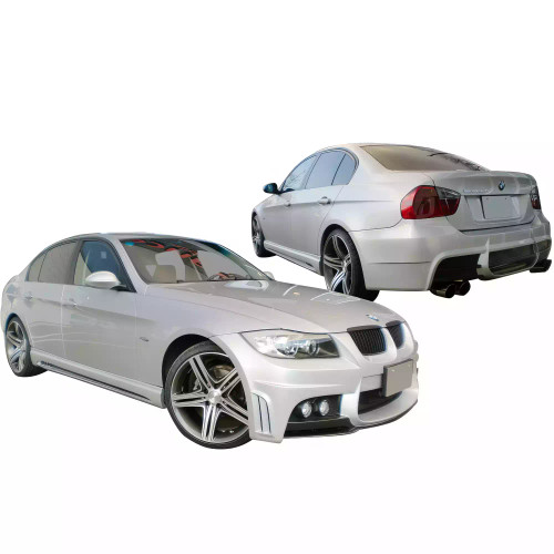 ModeloDrive FRP WAL BISO Body Kit 4pc > BMW 3-Series E90 2007-2010> 4dr - image 1