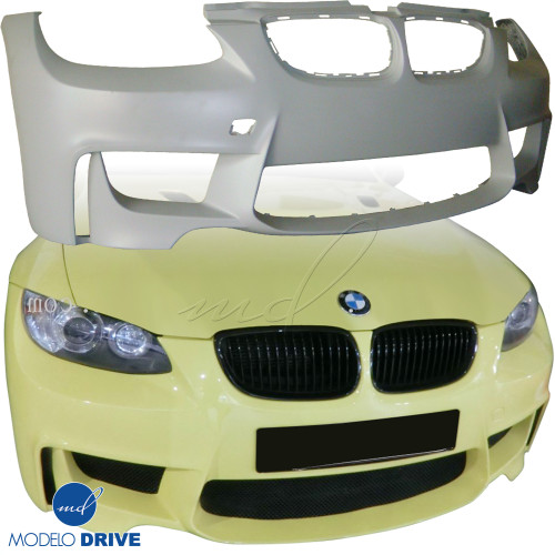 ModeloDrive FRP 1M-Style Front Bumper > BMW 3-Series E92 2007-2010 > 2dr - image 1