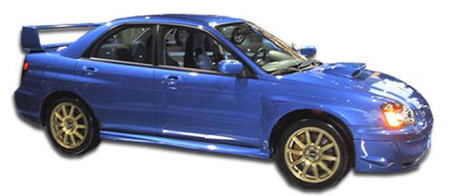 2002-2007 Subaru Impreza WRX STI 4DR Duraflex STI Look Side Skirts Rocker Panels 2 Piece