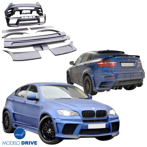 ModeloDrive FRP LUMM Wide Body Kit > BMW X6 2008-2014 > 5dr - image 1