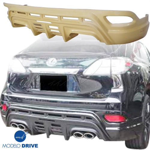 ModeloDrive FRP WAL BISO Rear Add-on Valance > Lexus RX350 2010-2013 - image 1
