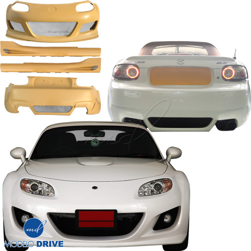 ModeloDrive FRP AR Body Kit 4pc > Mazda Miata MX-5 NC 2006-2008 - image 1