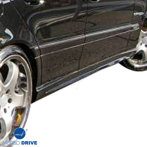 ModeloDrive FRP CARL C-R Side Skirts > Mercedes-Benz C-Class W203 2001-2007 > 4-Door Sedan - image 1