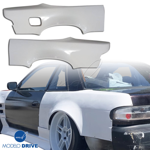 ModeloDrive FRP ORI t4 75mm Wide Body Fenders (rear) > Nissan 240SX 1989-1994 > 2dr Coupe - image 1