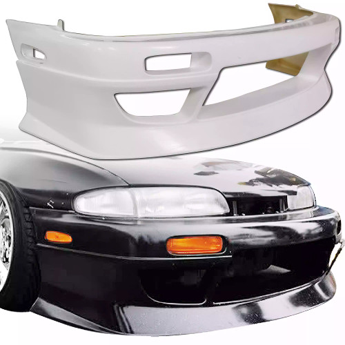 ModeloDrive FRP DMA t3 Front Bumper > Nissan 240SX S14 1995-1996 - image 1