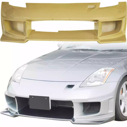 ModeloDrive FRP BOME v1 Front Bumper > Nissan 350Z Z33 2003-2005 - image 1