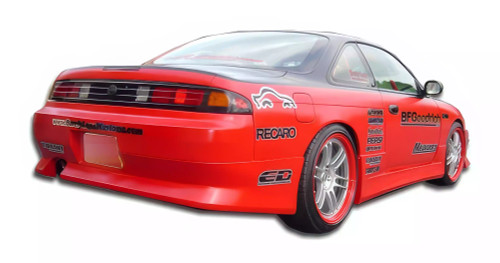 1995-1998 Nissan 240SX S14 Duraflex V-Speed Rear Bumper Cover - 1 Piece - image 1