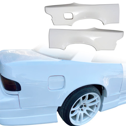 ModeloDrive FRP ORI t4 75mm Wide Body Fenders (rear) > Nissan Silvia S13 1989-1994> 2dr Coupe