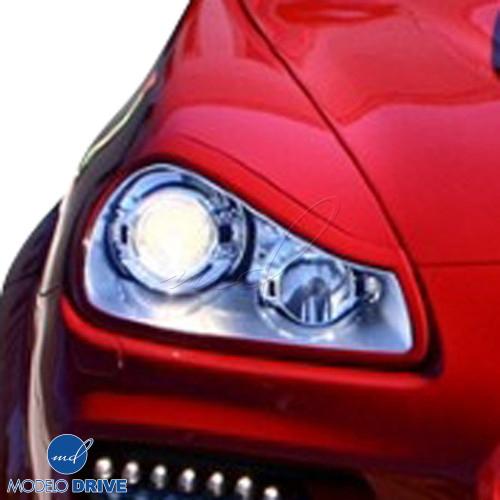 ModeloDrive FRP TART Headlight Eyebrows > Porsche Cayenne 957 2008-2010 - image 1