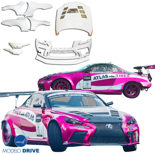 ModeloDrive FRP ATIR Wide Body Kit > Lexus SC430 2002-2010 - image 1