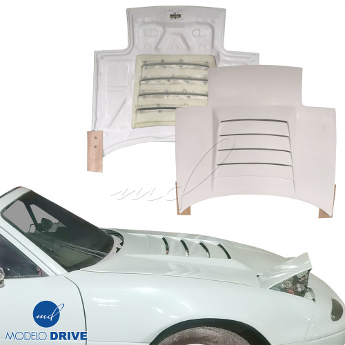 ModeloDrive FRP NISM N1 Hood > Mazda Miata (NA) 1990-1996 - image 1