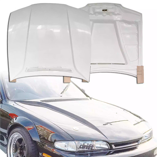 ModeloDrive FRP ORI v2 Hood > Nissan 240SX S14 (Zenki) 1995-1996 - image 1