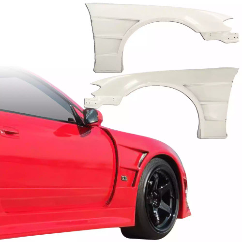 ModeloDrive FRP VERT EDG Wide Body 50mm Fenders (front) > Nissan Silvia S15 1999-2002 - image 1