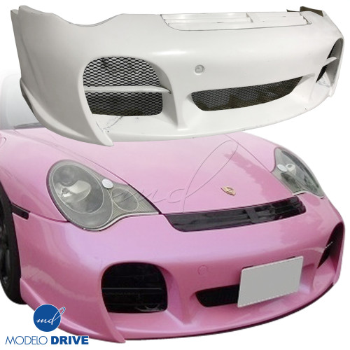 ModeloDrive FRP TART GT Front Bumper > Porsche 911 (996) 2002-2004 - image 1