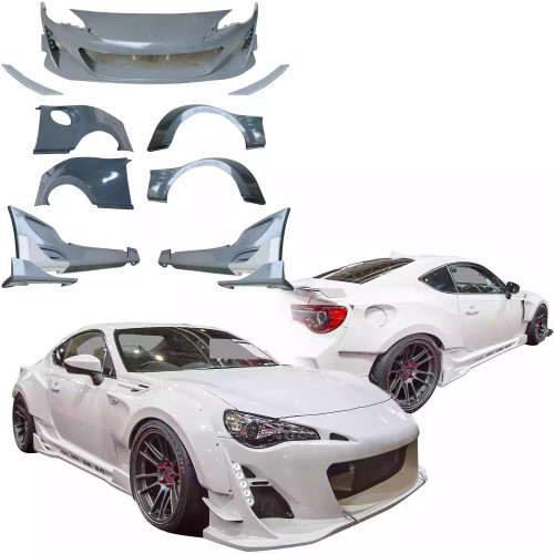 ModeloDrive FRP BLIT Wide Body Kit 11pc > Subaru BRZ 2013-2020 - image 1