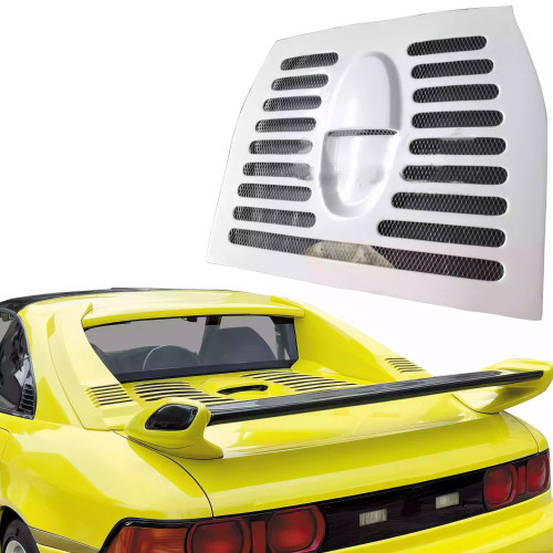 ModeloDrive FRP F3-55 Look Engine Lid Hood (rear) > Toyota MR2 (SW20) 1991-1995 - image 1