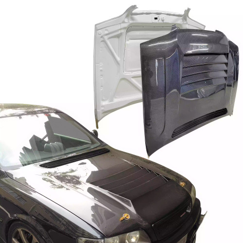 ModeloDrive Carbon Fiber DMA D1 Hood > Toyota Chaser (JZX100) 1996-2000 - image 1