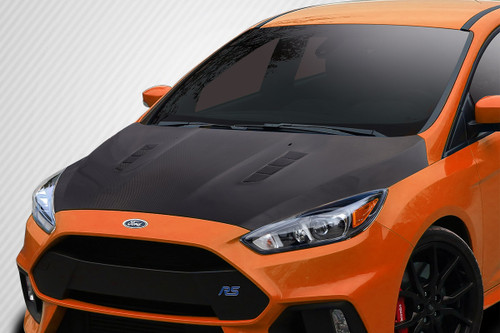 2016-2018 Ford Focus Carbon Creations RS Look Hood 1 Piece