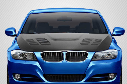 2009-2011 BMW 3 Series E90 Carbon Creations GTR Hood 1 Piece