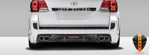 2013-2015 Toyota Land Cruiser Eros Version 1 Exhaust Tips 2 Piece