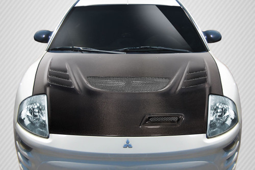 2000-2005 Mitsubishi Eclipse Carbon Creations Evo GT Hood 1 Piece