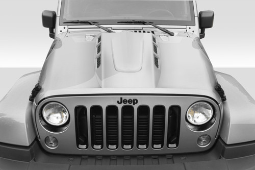 2007-2018 Jeep Wrangler Duraflex AVG Hood 1 Piece