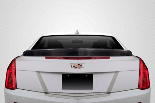 2012-2019 Cadillac ATS 2DR Carbon Creations V Look Rear Wing Spoiler 1 Piece