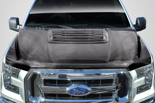 2015-2020 Ford F-150 Carbon Creations Raptor Look Hood 1 Piece
