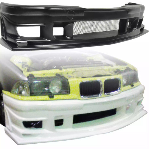 VSaero FRP BOME Front Bumper > BMW 3-Series 325i 328i E36 1992-1998 > 2/4dr - image 1