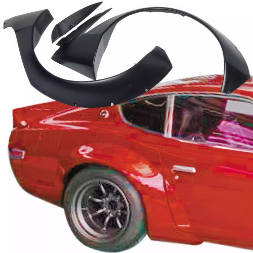 VSaero FRP TKYO Wide Body Fender Flares (rear) 4pc 100mm > Datsun 240Z S30 1970-1973 > 2 Seater - image 1