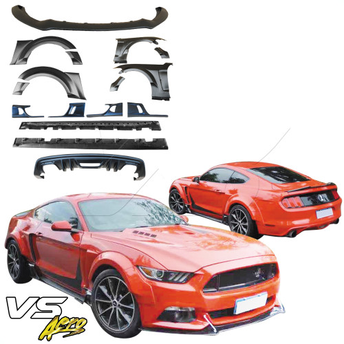VSaero FRP KTOT Wide Body Kit > Ford Mustang 2015-2016 - image 1