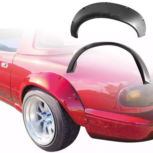 VSaero FRP TKYO Wide Body Fender Flares (rear) 80mm > Mazda Miata MX-5 NA 1990-1997 - image 1