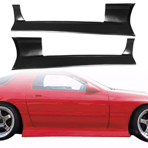 VSaero FRP BSPO Side Skirts > Mazda RX-7 FC3S 1986-1992 - image 1