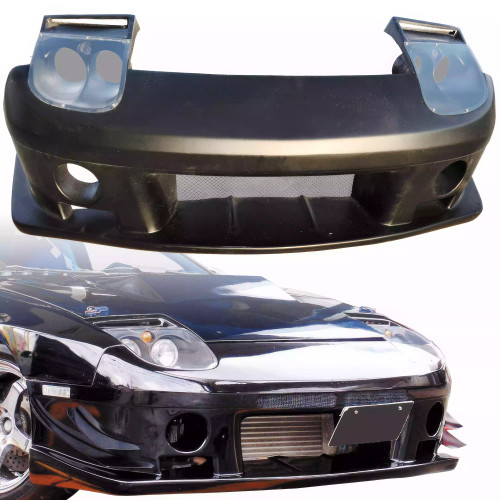 VSaero FRP RAME FC2000 Front Bumper w Lenses > Mazda RX-7 FC3S 1986-1992 - image 1