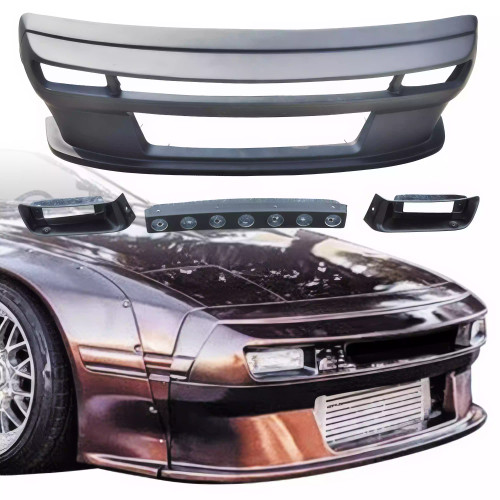 VSaero FRP TKYO Wide Body Smooth Front Bumper > Mazda RX-7 FC3S 1986-1992 - image 1