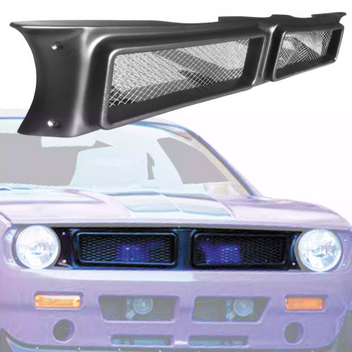 VSaero FRP TKYO Boss Wide Body Grille > Nissan 240SX S14 1995-1998 - image 1