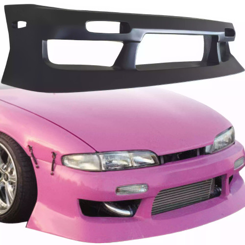 VSaero FRP URA Front Bumper > Nissan 240SX S14 1995-1996 - image 1