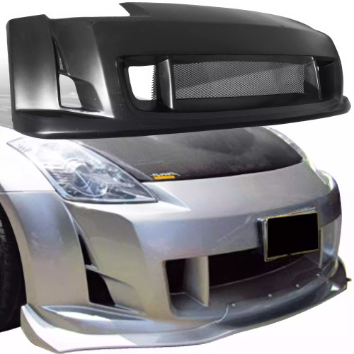 VSaero FRP AMU Front Bumper > Nissan 350Z Z33 2003-2008 - image 1