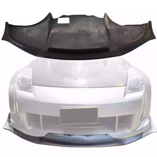 VSaero FRP AMU Front Bumper Diffuser > Nissan 350Z Z33 2003-2008 - image 1