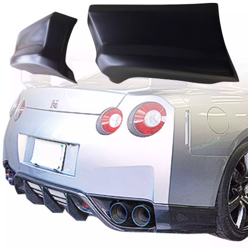 VSaero FRP CWE Rear Add-ons 2pc > Nissan GT-R GTR R35 2009-2012 - image 1