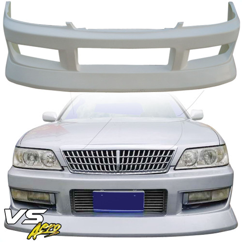 VSaero FRP FKON Front Bumper (early model) > Nissan Laurel C35 1998-2002 - image 1