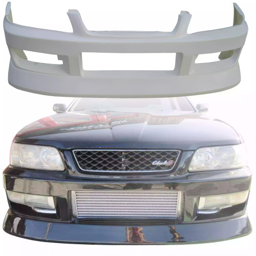 VSaero FRP FKON Front Bumper (late club-s) > Nissan Laurel C35 1998-2002 - image 1