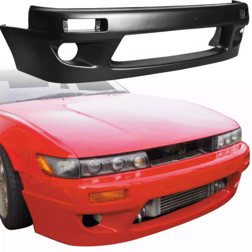 VSaero FRP TKYO v1 Front Bumper > Nissan Silvia S13 1989-1994 - image 1