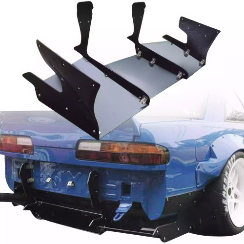 VSaero Plastic TKYO v2 Diffuser > Nissan Silvia S13 1989-1994 > 2dr Coupe - image 1